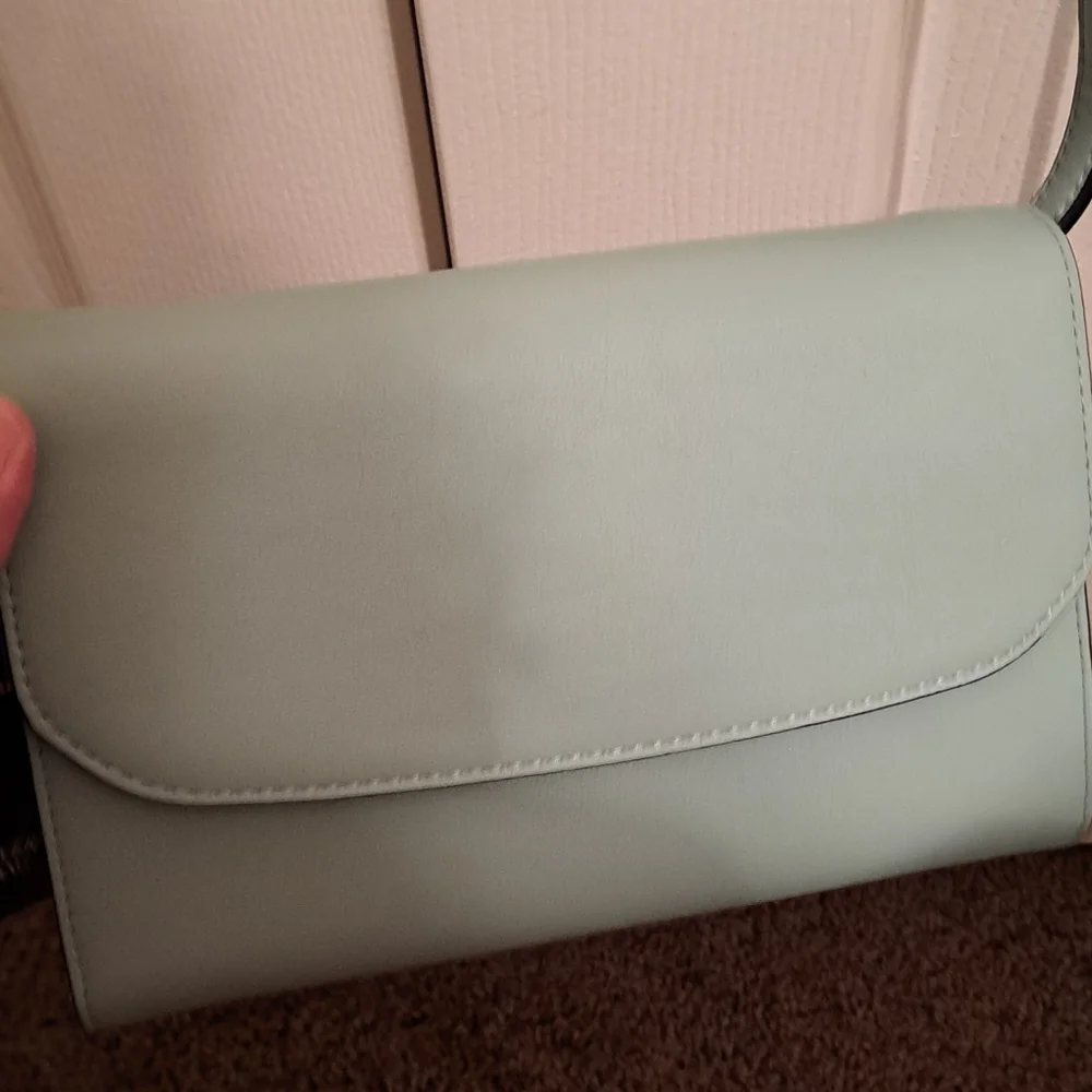 Vera Wang Mint Green Crossbody Bag